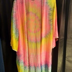 UNIF tye dye kimono